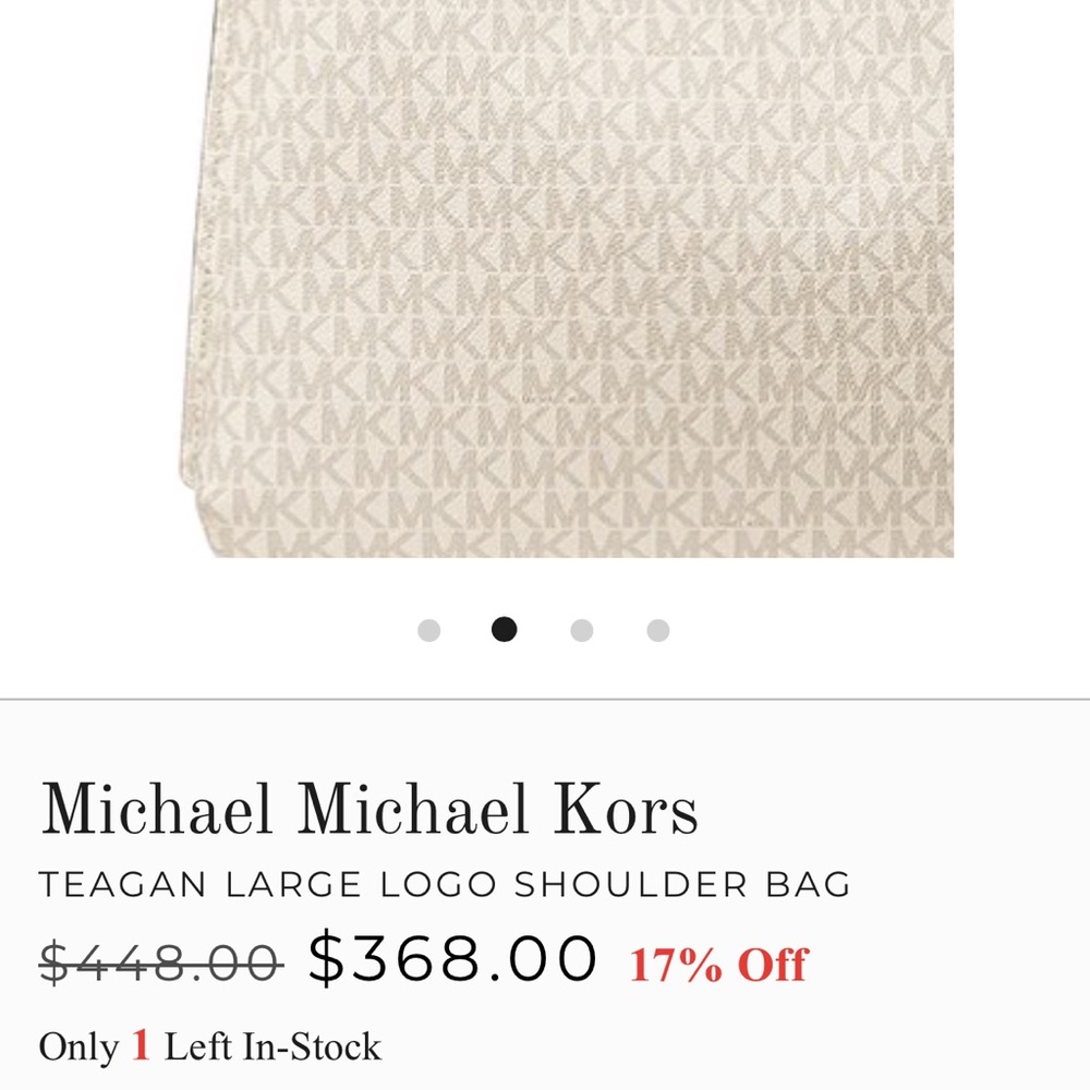 Michael Kors… Vanilla-Large-Long drop Satchel - Picture 3 of 5